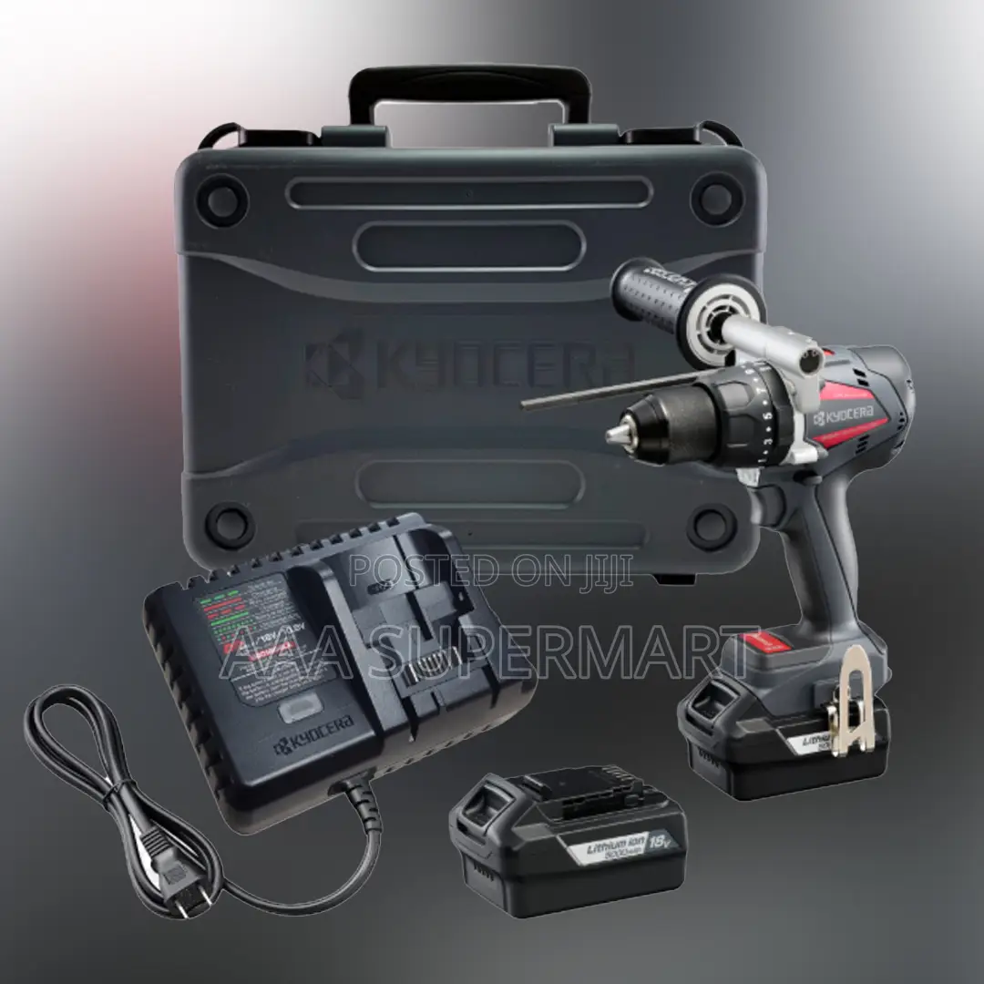 DPD-181l5 New 18v Hammer Driver Drill 13mm With 2 Batt Brushless Motor