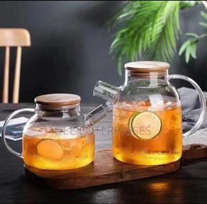 1.8l Heat-Resistance Glass Teapot Infuser - thumbnail 2