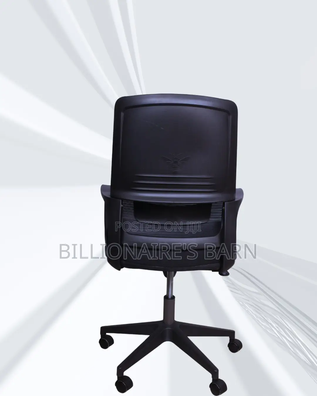 Black Ergonomic Mesh Office Chair | Executive Scratch-Resistant Finish