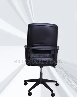 Black Ergonomic Mesh Office Chair | Executive Scratch-Resistant Finish