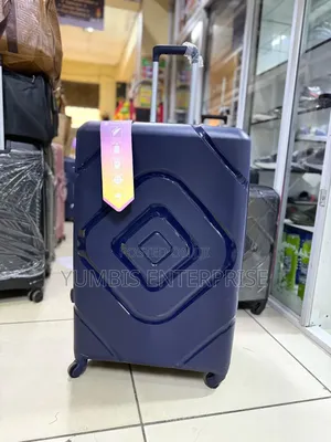 Navy Blue Medium Rubber Suitcase Height 69cm(3000 KSH