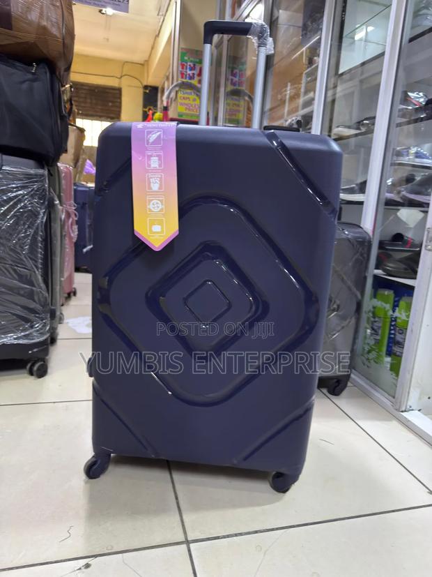 Extra Large Navy Suitcase U - thumbnail 2
