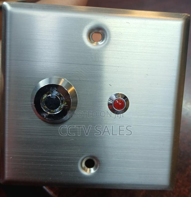 Door Release Override Key Switch With Led