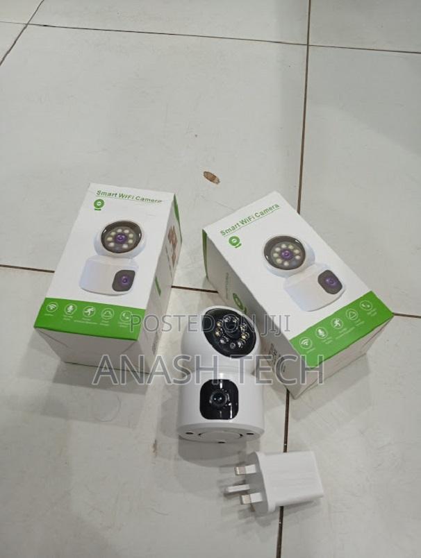 Dual Lens Icsee 4mpnanny Camera PTZ Baby Monitor