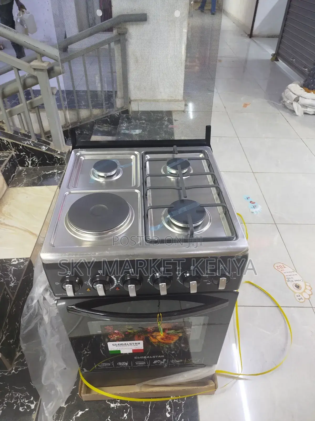 Globalstar 50 ×55 Standing Cooker 3 Gas 1 Electric