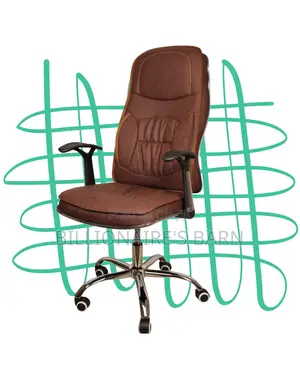 Ergonomic Executive Leather Chair | Orthopedic Tilt Lock Mechanism