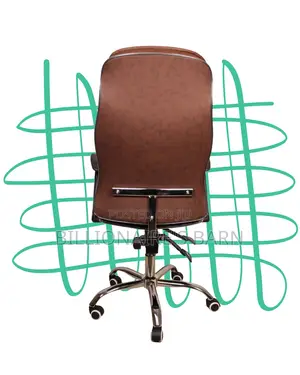 Ergonomic Executive Leather Chair | Orthopedic Tilt Lock Mechanism