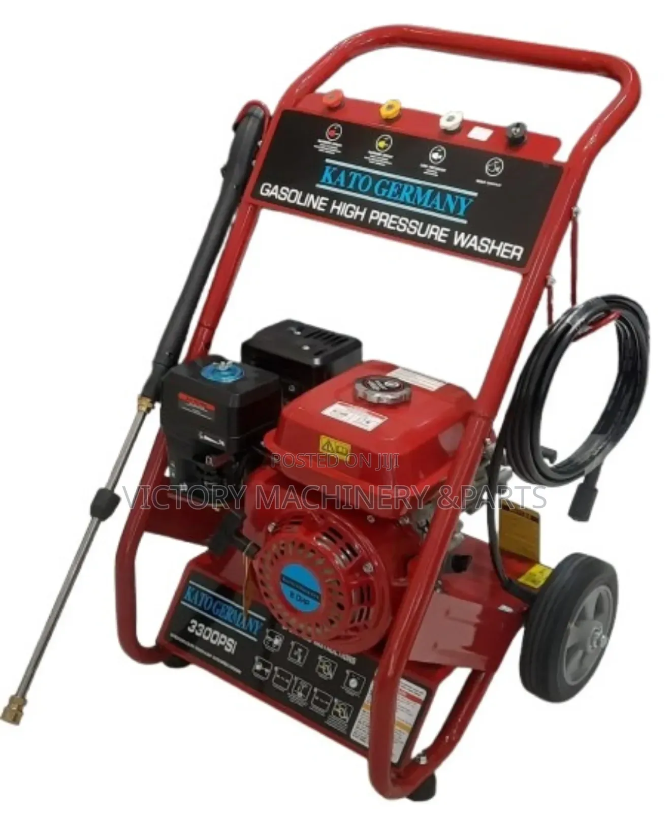 Kato Germany Petrol Pressure Washer 8.0hp 3300psi