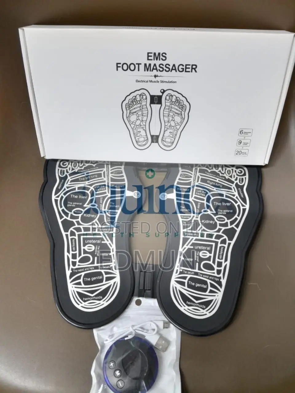 Ems Foot Massager Mat – Electric Muscle Stimulator for Pain Relief.