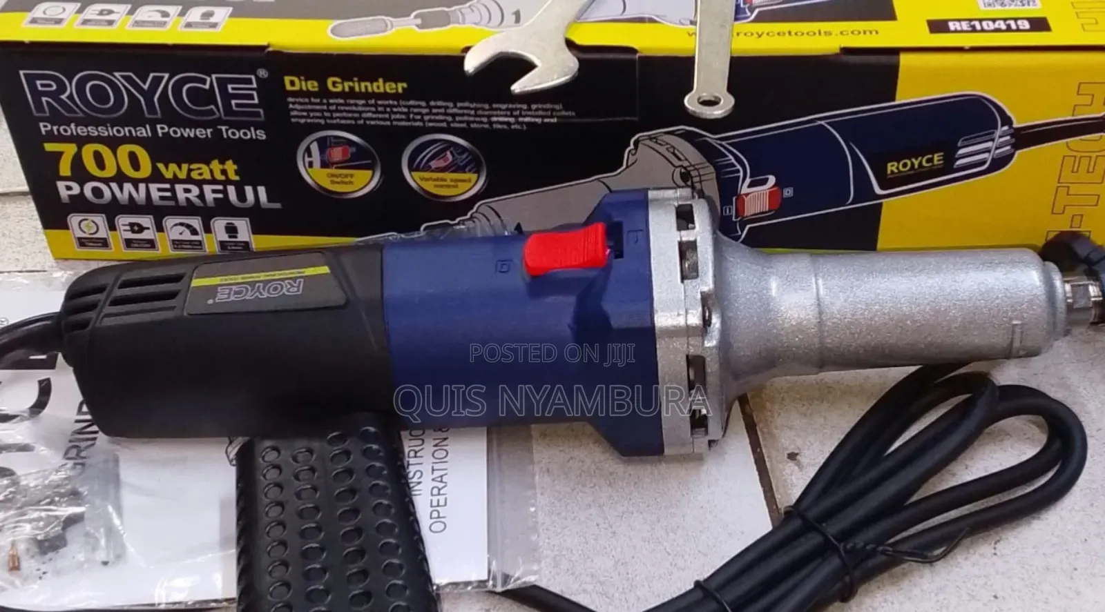 Royce Straight Grinder/Electric Straight Grinder Machine 700w
