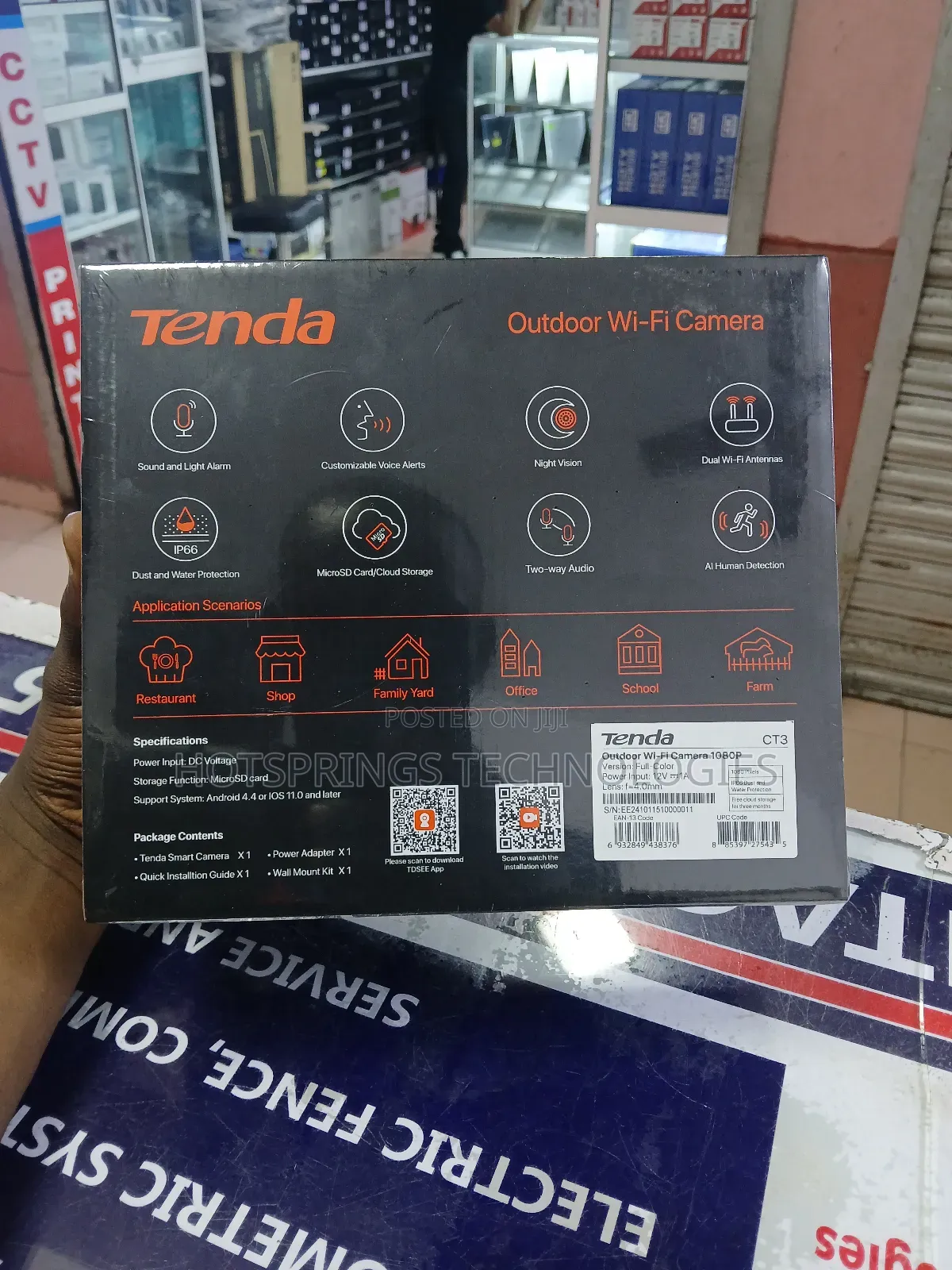Tenda Outdoor Wifi Camera