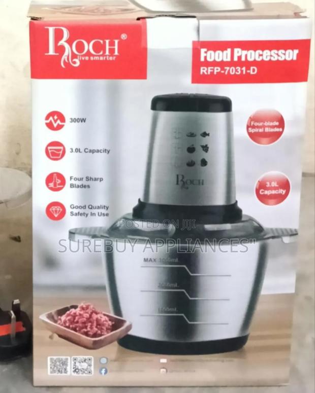 3.0 Litres Roch Food Processor - main view