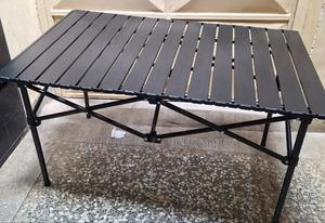 Camping Table Strong Frame Stable Surface to Hold Your Essentials - main view