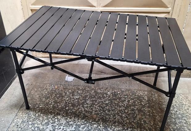 Camping Table Strong Frame Stable Surface to Hold Your Essentials