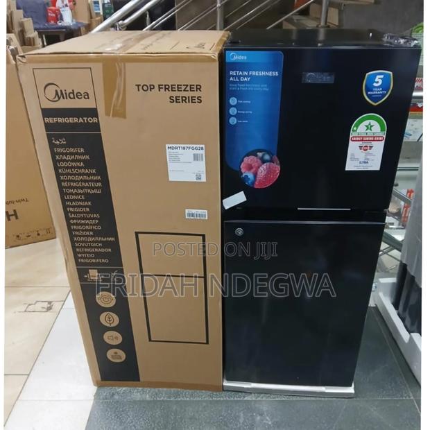 Midea 127litres Double Door Fridge (Mdrt187fgg28