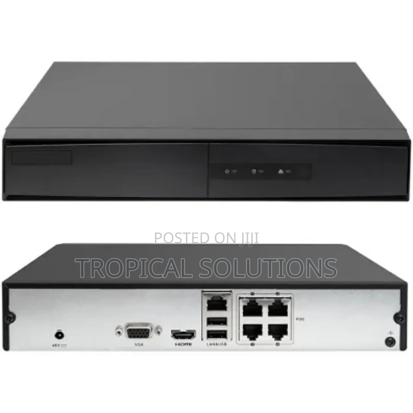Hikvision 4-Channel NVR Video Recorder Hikvision Ds-7104ni-Q1/4p