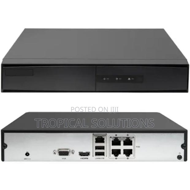 Hikvision 4-Channel NVR Video Recorder Hikvision Ds-7104ni-Q1/4p