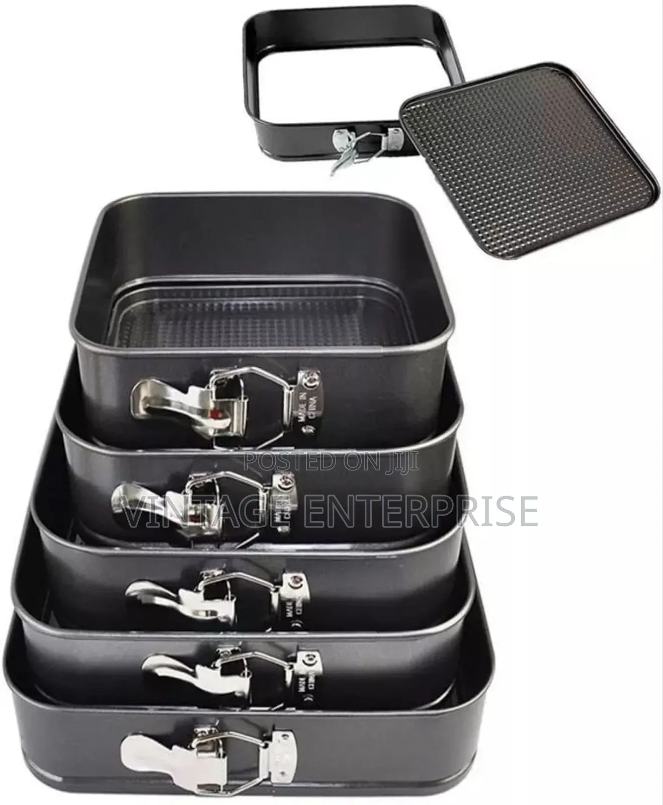 6pcs Square Baking Tins