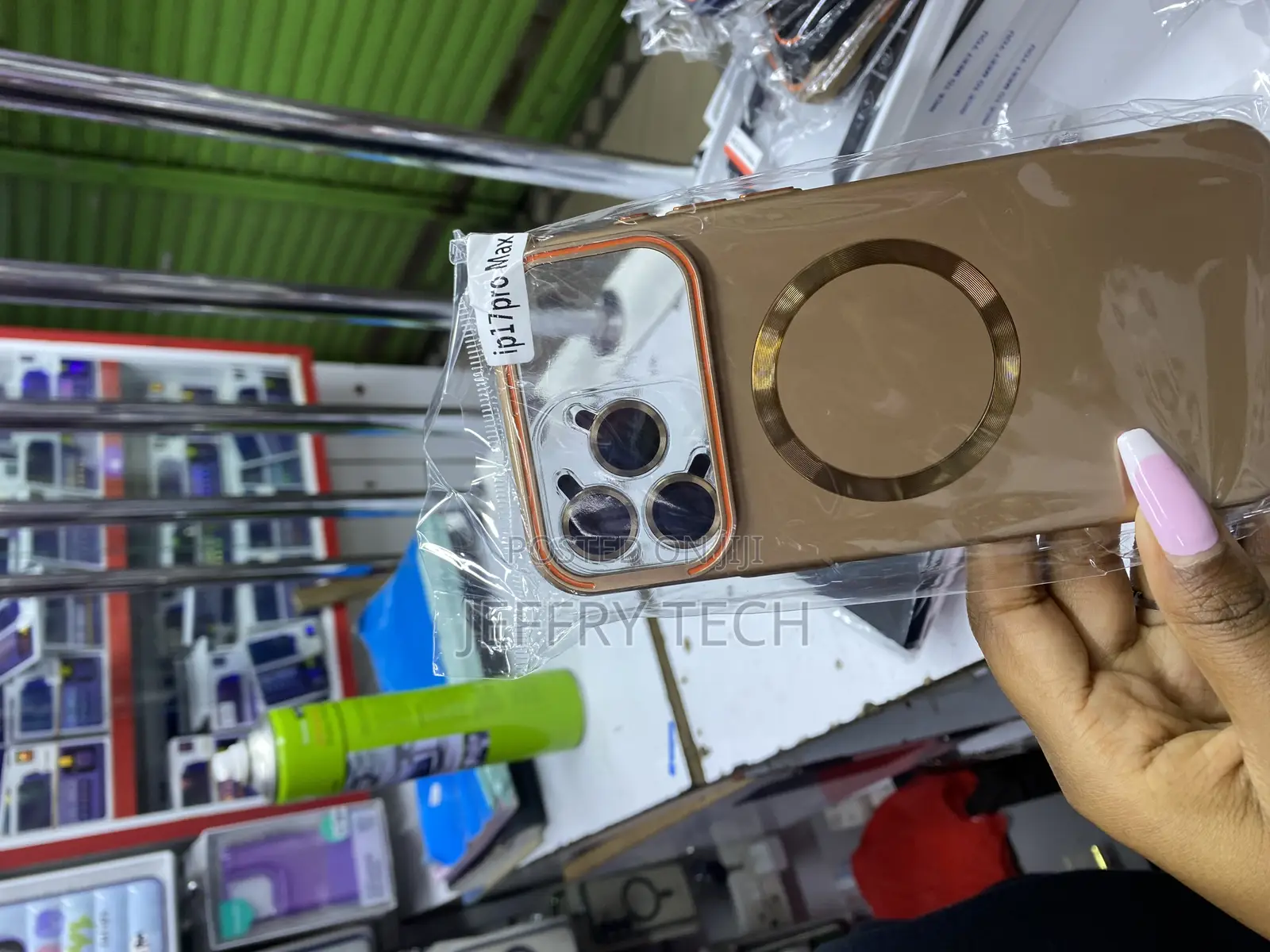 Sear Case for iPhone 17 Pro Max, Built-in Camera Stand and Lense Cover