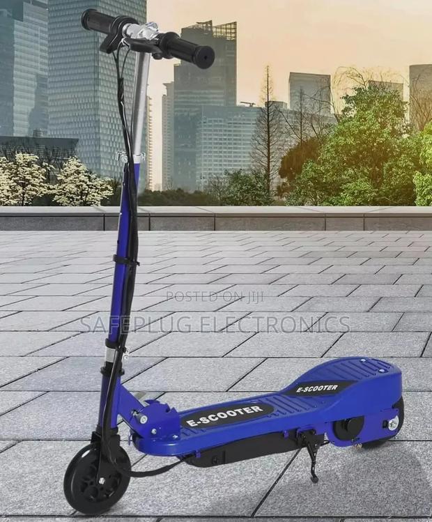 Folding Electric Scooter 7-14 Adjustable Battery Power Pu Wheels - main view