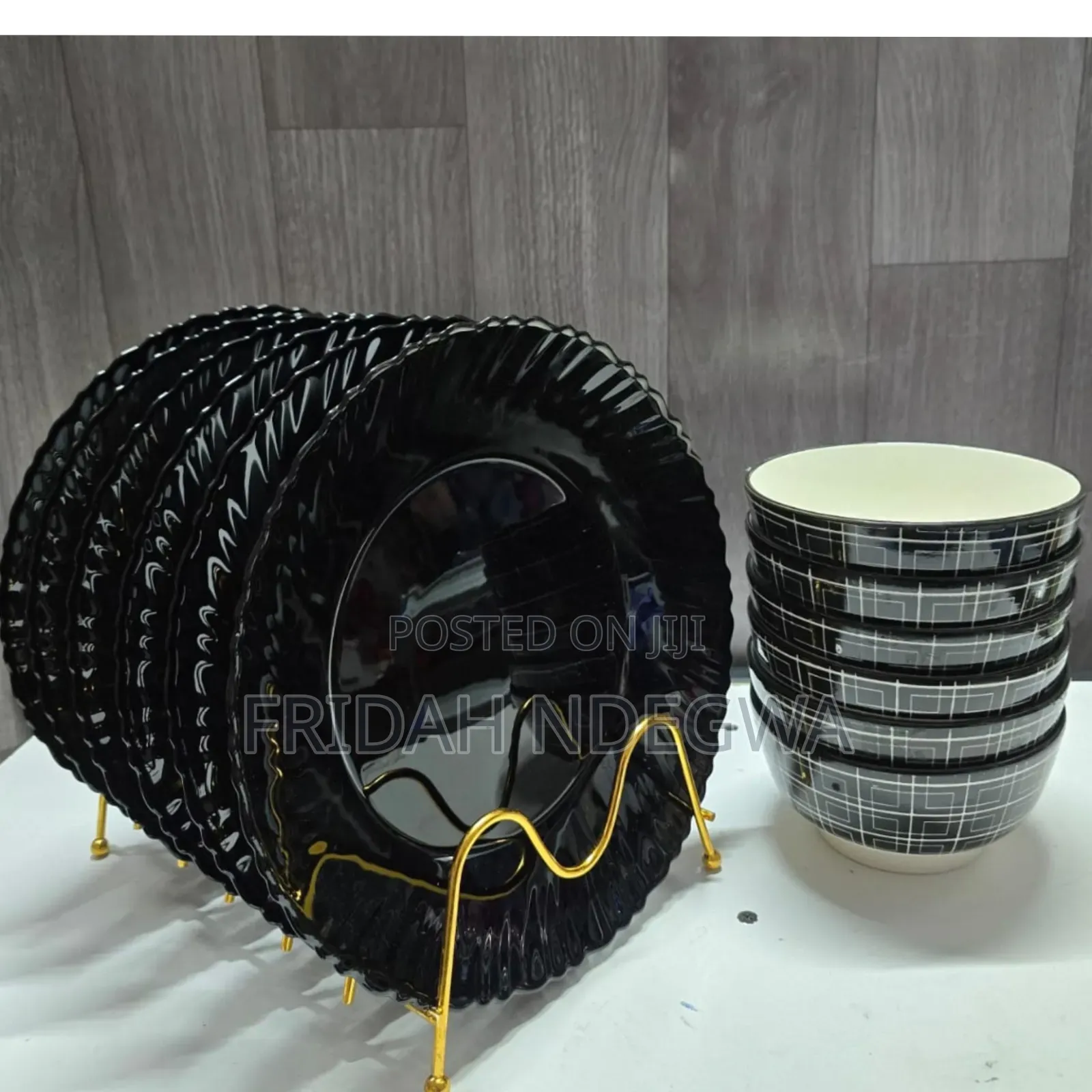 6pcs Plates+6pcs Bowls