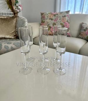 Elegant Crystal Champagne Glasss - thumbnail 2