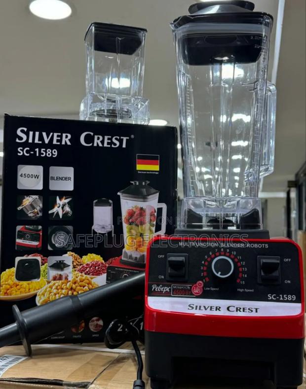 High Power –Silvercrest 4500w - Fast Efficient Blending Grinding - main view