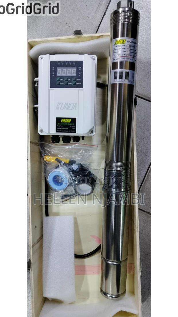 Kunda 72volts Solar Submersible Pump- 90m Head - main view