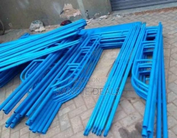 Blue Coloured Scaffolding Ladder - thumbnail 2