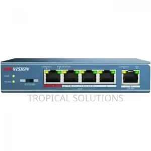 Hikvision 4 Port Ds-3e0105p-E/M Poe Switch