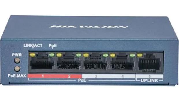Hikvision 4 Port Ds-3e0105p-E/M Poe Switch - thumbnail 4