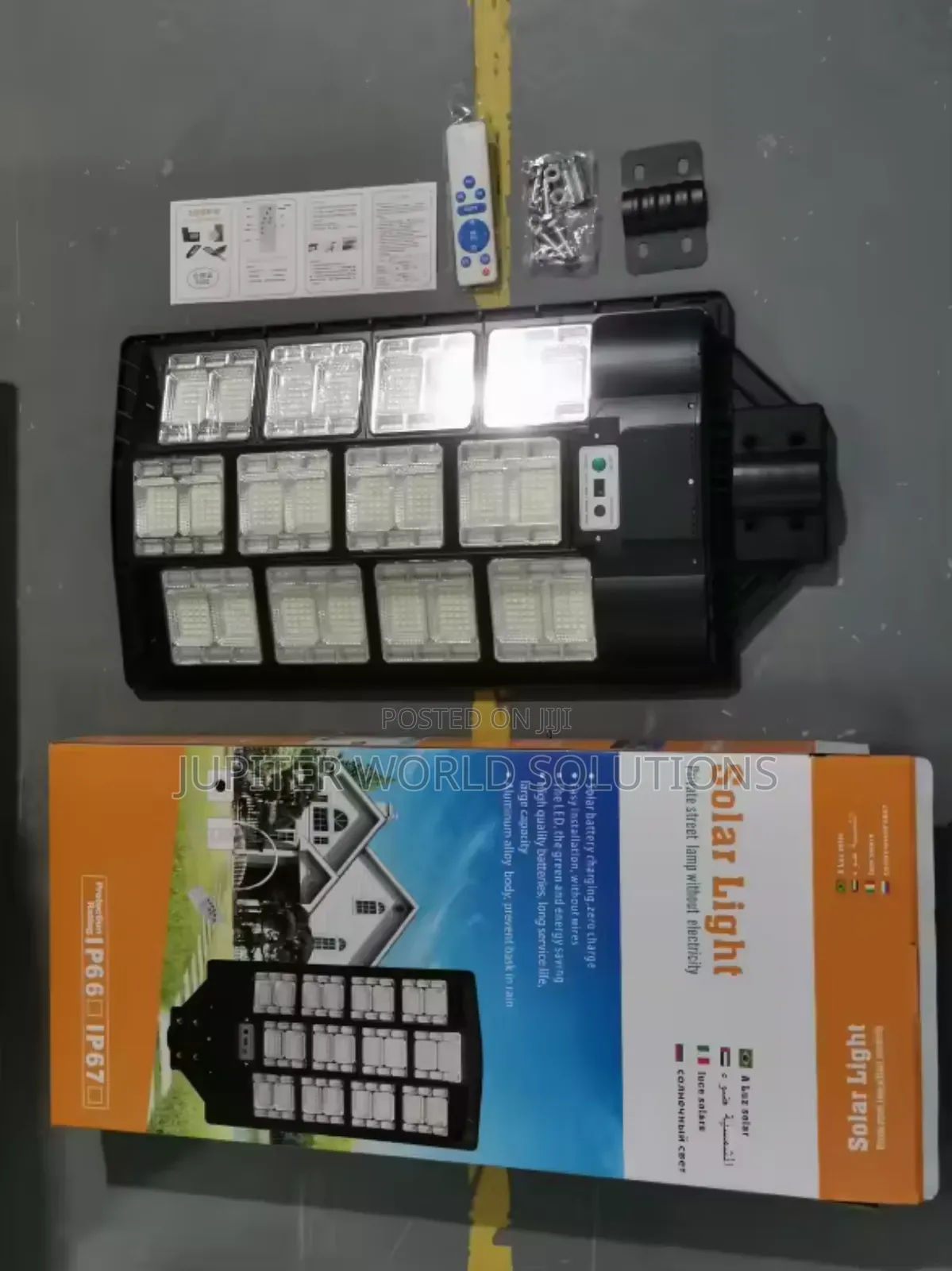 500w Solar Street Lights