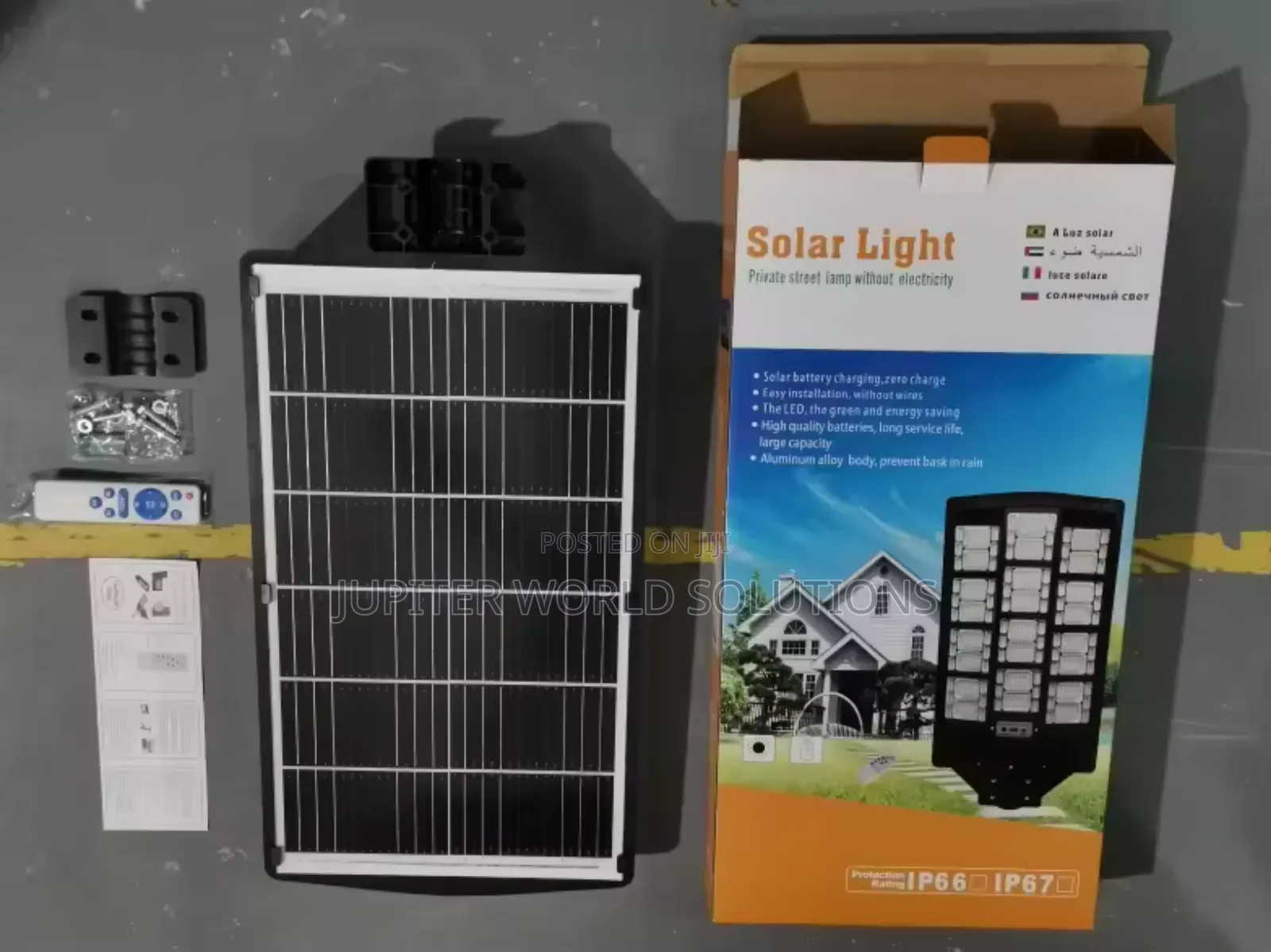 500w Solar Street Lights