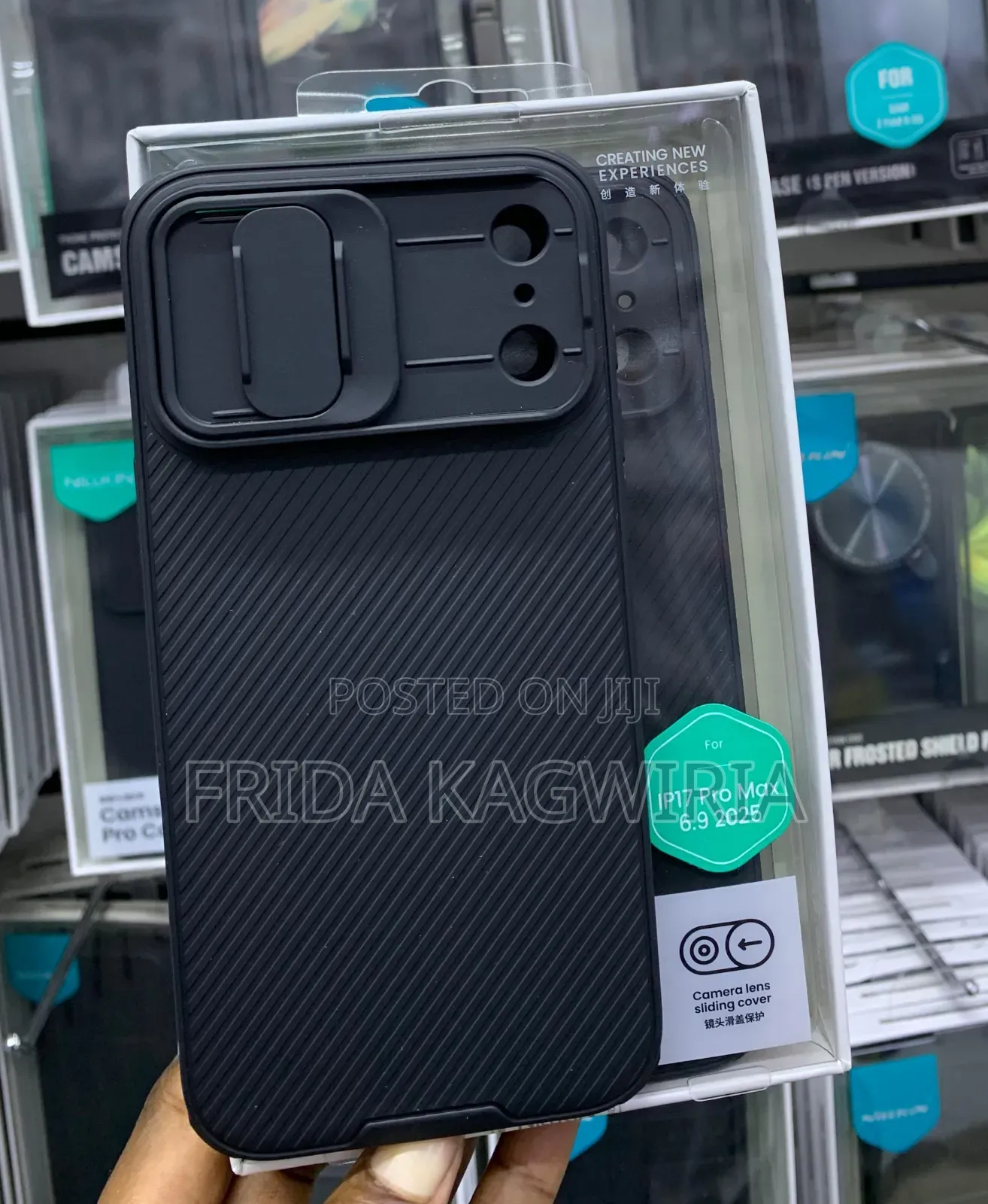 iPhone 17 Pro Max Nilkin Camshield Back Cover