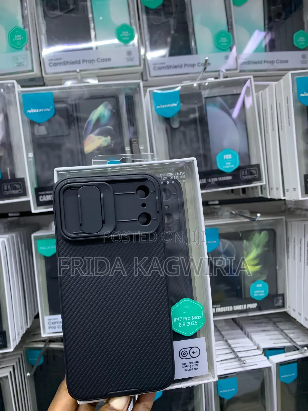 iPhone 17 Pro Max Nilkin Camshield Back Cover
