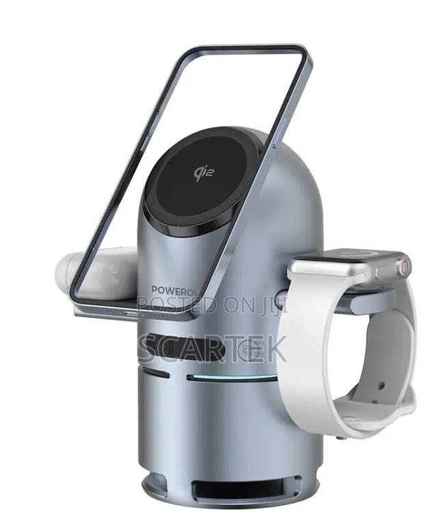 Powerology Qi2 Speaker Charge Station - thumbnail 2
