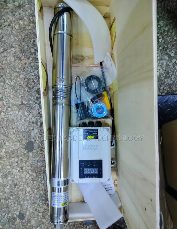 Kunda Solar Submersible Water Pump System, Including the Pump - main view