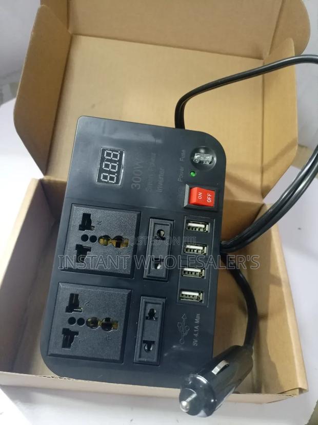 Car Portable Inverter Phone Charger 300w