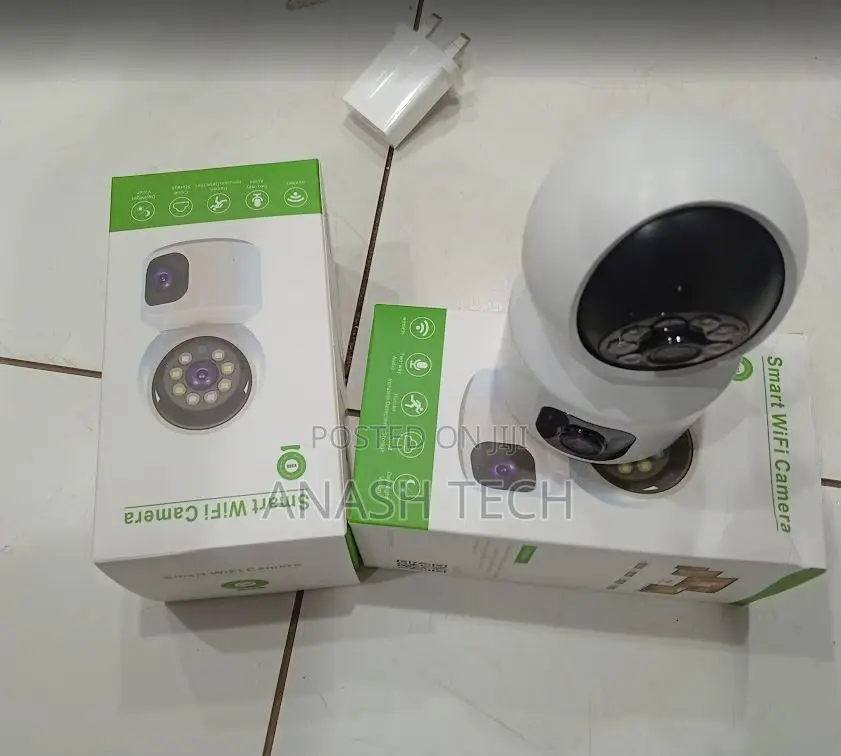 V380 Pro Wifi Dual Lens PTZ Hd Smart Home Network With Sd Card Slot