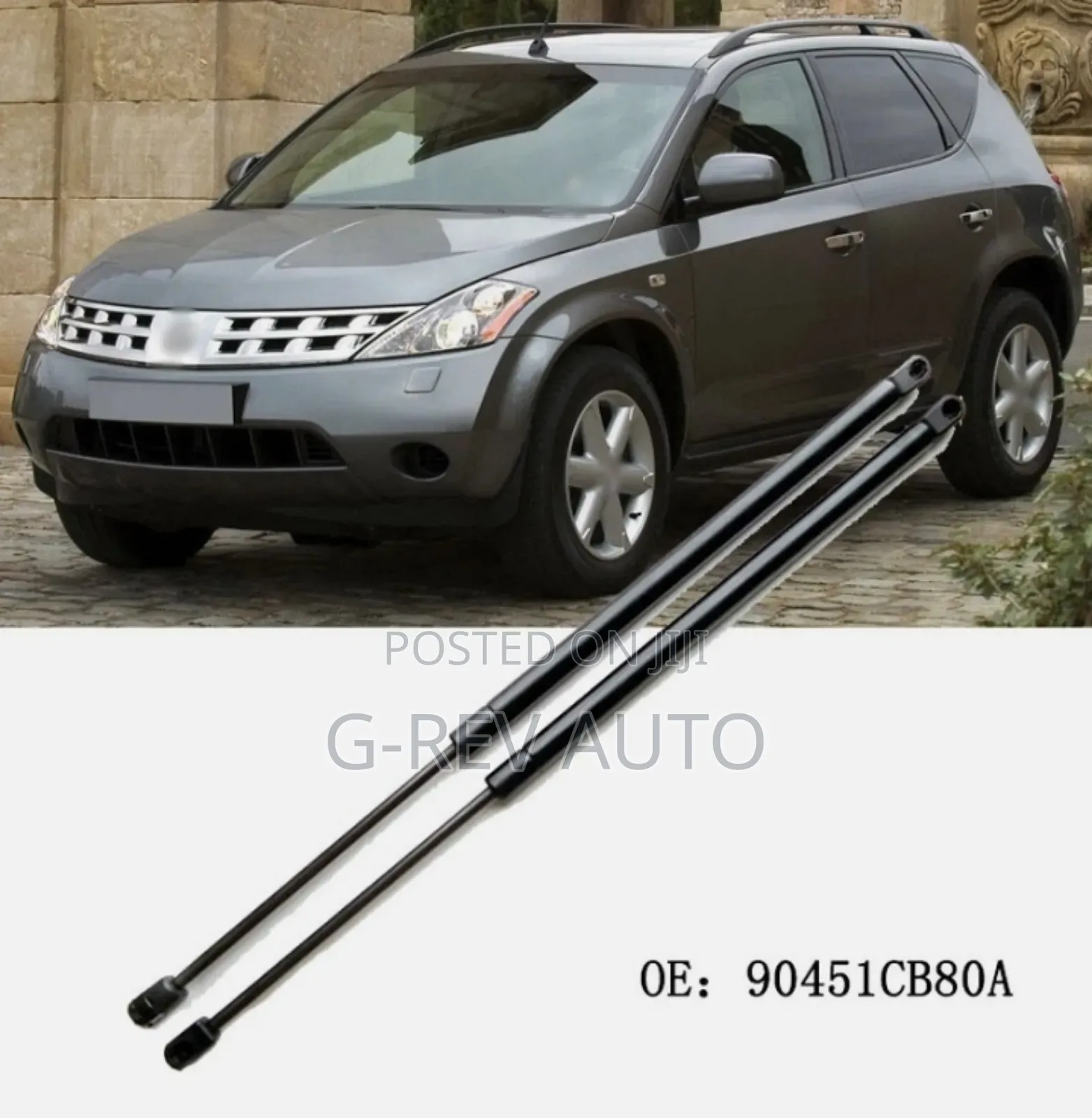 Nissan Murano Boot Shocks.