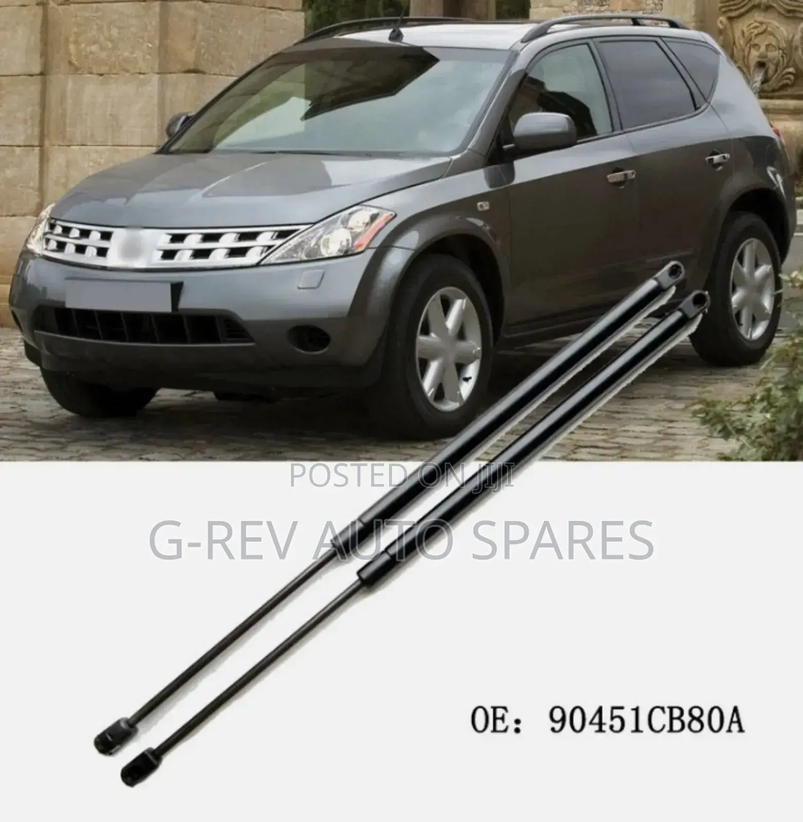 Nissan Murano Boot Shocks.