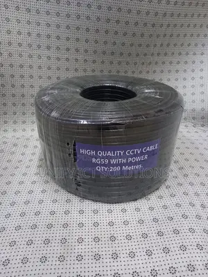Coaxial Rg59 With Power 200m Cable