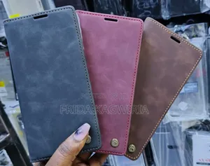Infinix Note 50 Pro Leather Flip Cover With Kickstand And Card Pockets