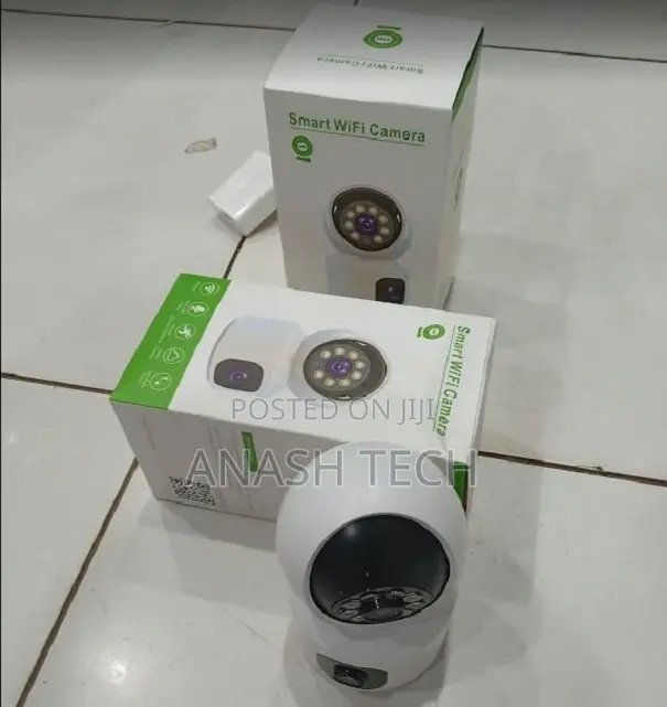 Dual Lens Nanny 4g Camera 4mp V380 Indoor Camera