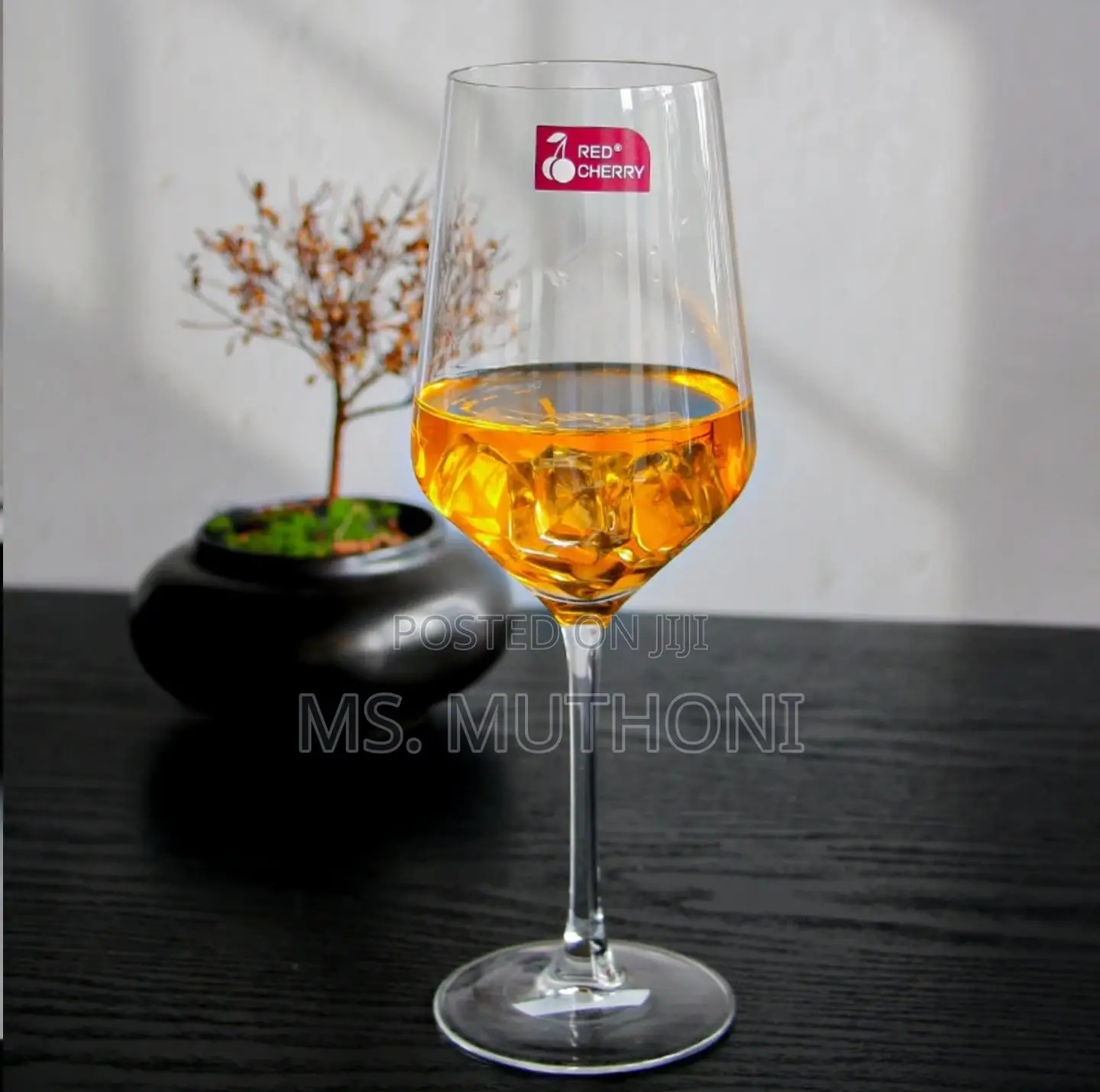 6pcs* ,410ml Crystal Clear Red Wine Glasses