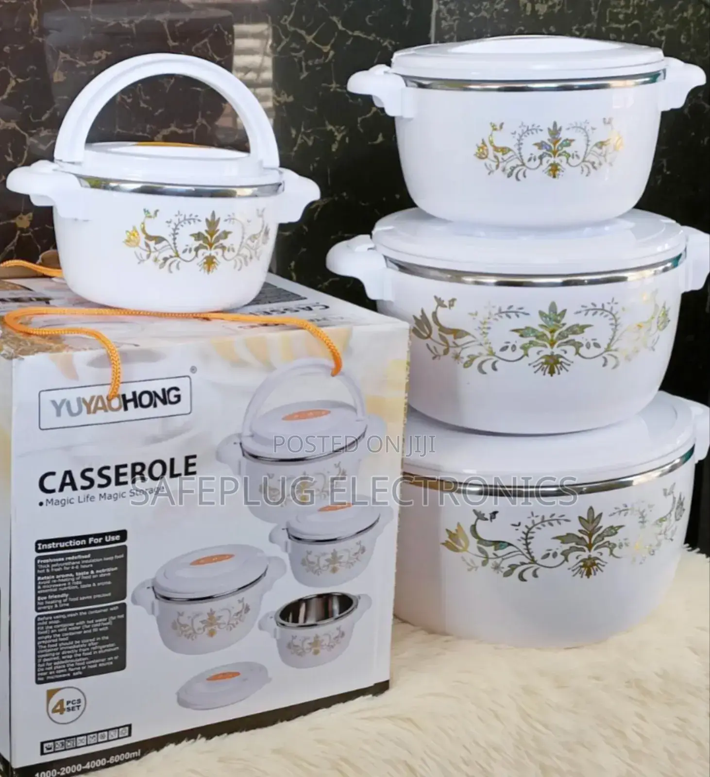 Casserole Insulated Hotpots for Hot and Cold Beverages