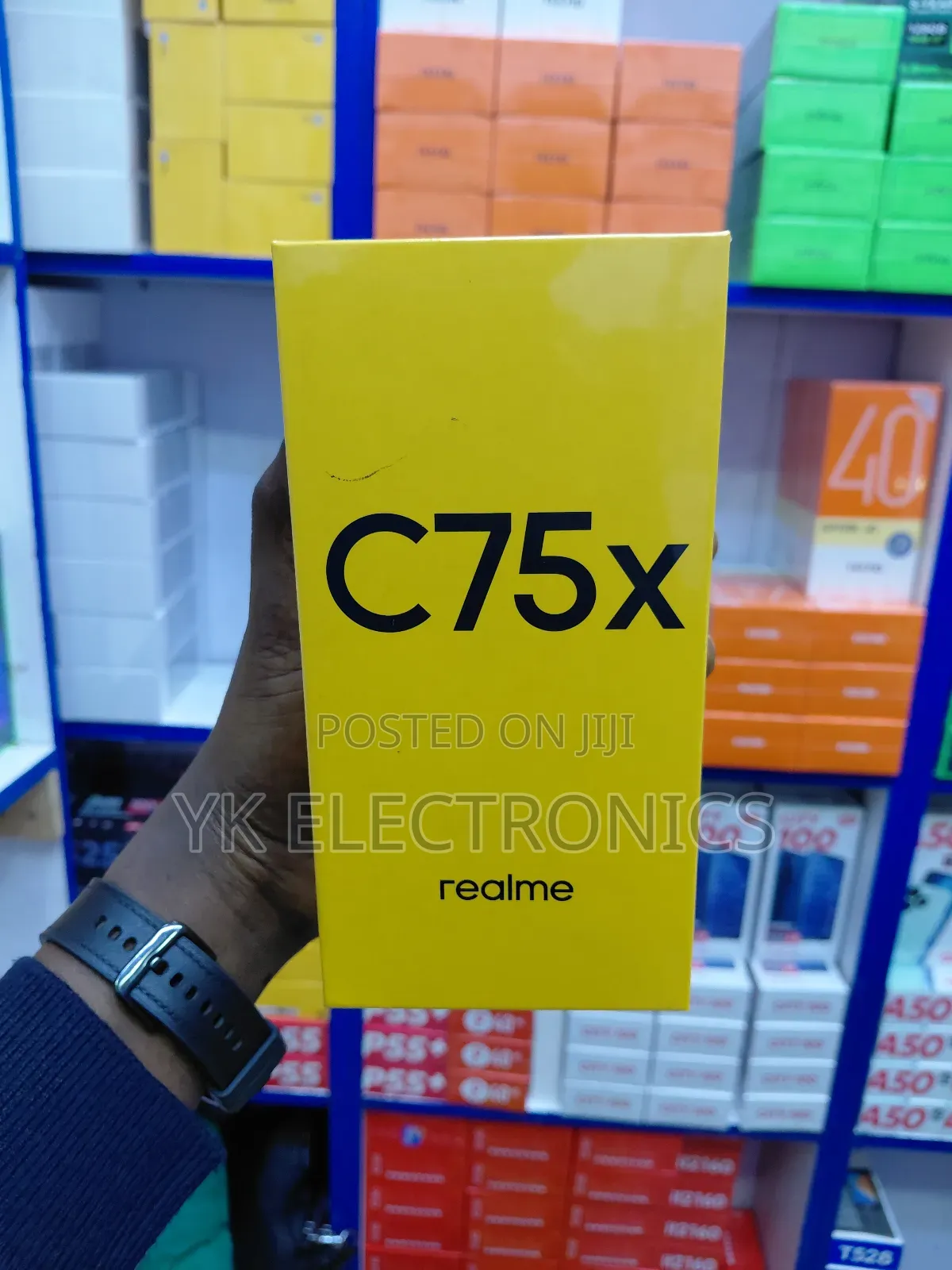 New Realme C75x 128 GB Black