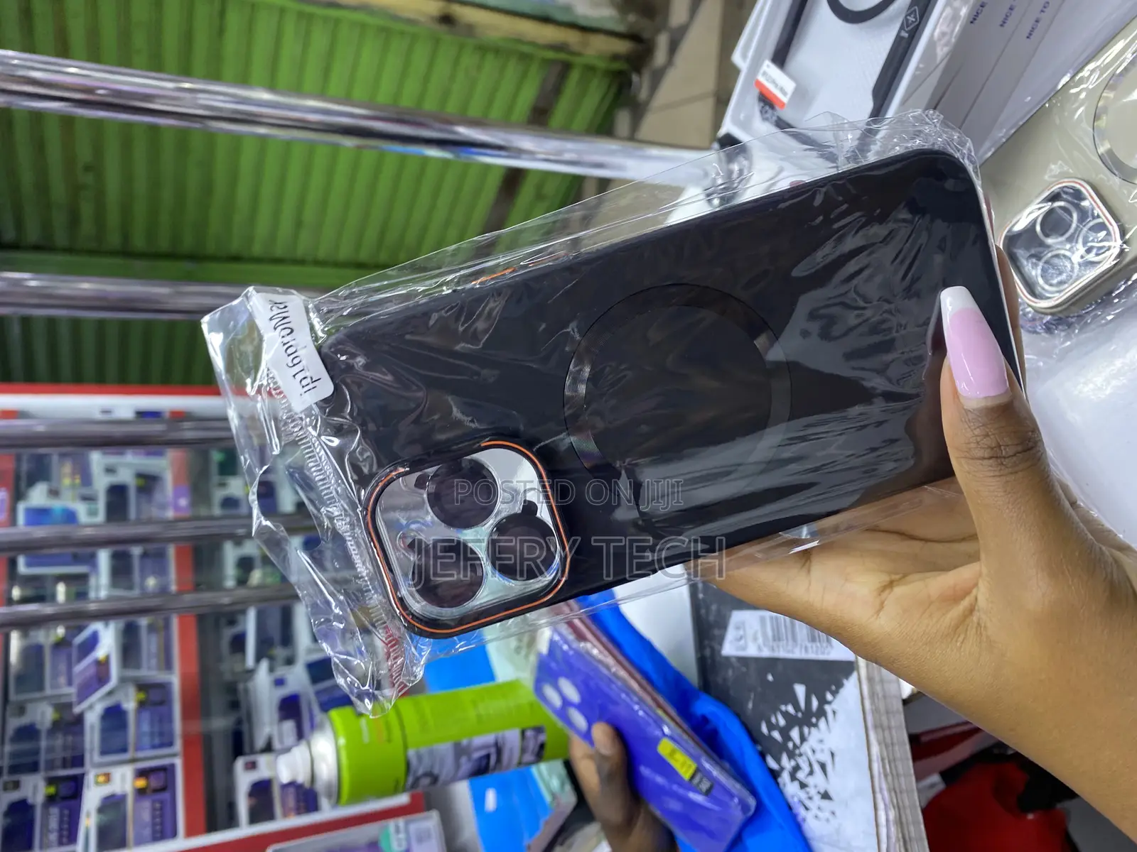 Anlish Magnetic Case for iPhone 16 Pro Max With Lense Protector /Stand