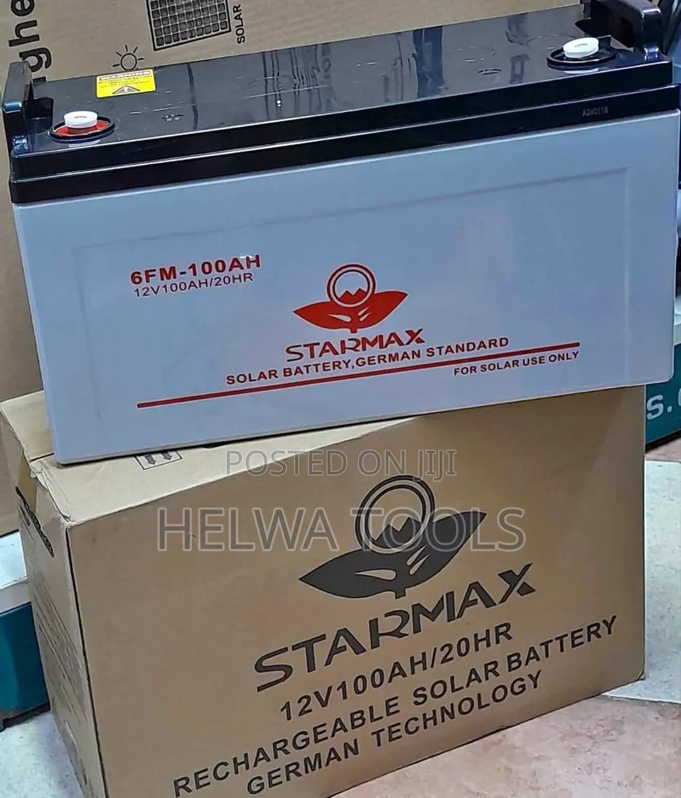 100ah, Solar Battery/Deep Cycle Gel Battery