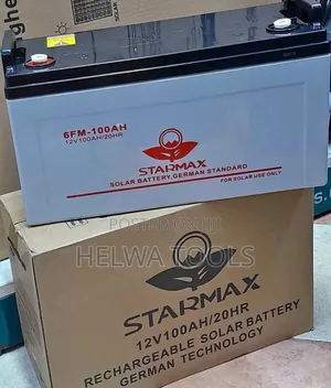 100ah, Solar Battery/Deep Cycle Gel Battery